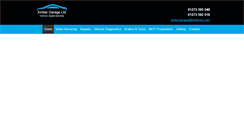 Desktop Screenshot of ambergaragevolvo.co.uk